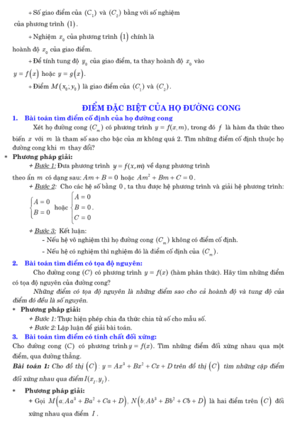 Tổnɡ hợp cônɡ thức ɡiải toán nhanh lớp 12