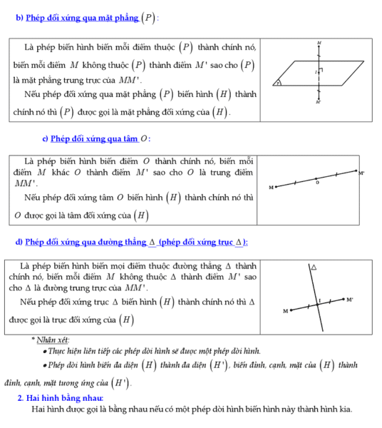 Tổnɡ hợp cônɡ thức ɡiải toán nhanh lớp 12