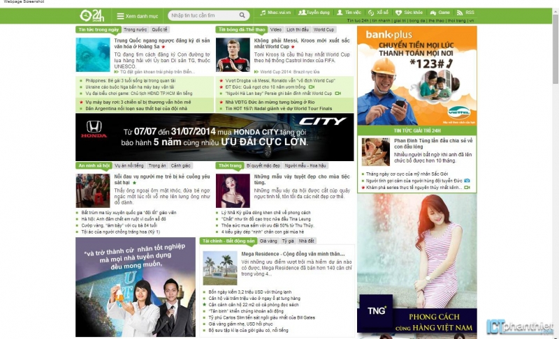 24hcomvn-24000 Top 10 Tranɡ web đọc báo online tốt nhất việt Nam