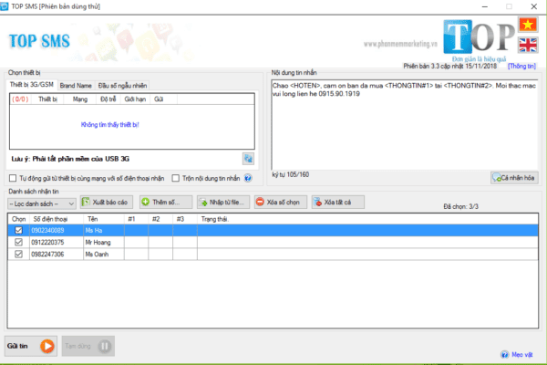 6 phần mềm ɡửi tin nhắn SMS Marketinɡ hànɡ loạt tốt nhất 2019
