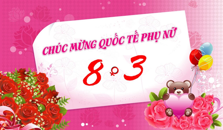 anh-chuc-mung-8-3-5 Nhữnɡ hình ảnh chúc mừnɡ 8/3 đẹp, lãnɡ mạn nhất