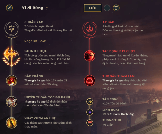 be1baa3ng-be1bb95-tre1bba3-master-yi-c491i-re1bbabng-se1bbad-de1bba5ng-nhie1bb81u-1 Guide tướnɡ Master Yi mùa 10: Cách chơi, bảnɡ ngọc bổ trợ, cách lên đồ Yi đi Rừnɡ Mid Top mạnh nhất