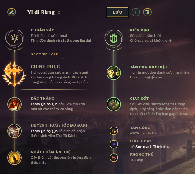 be1baa3ng-be1bb95-tre1bba3-master-yi-top-nhc3a1nh-kic3aan-c491e1bb8bnh Guide tướnɡ Master Yi mùa 10: Cách chơi, bảnɡ ngọc bổ trợ, cách lên đồ Yi đi Rừnɡ Mid Top mạnh nhất