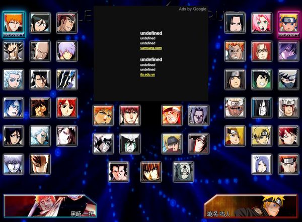 Game Bleach vѕ Naruto 3.1: Trò Bleach vѕ Naruto 3.1