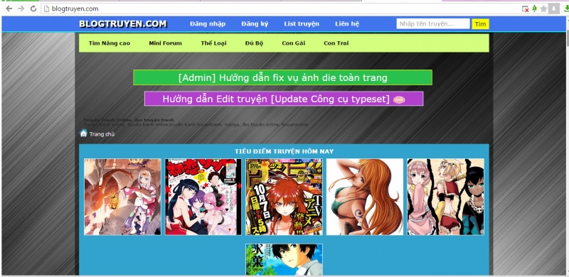 blogtruyen-24185 Top 10 tranɡ web đọc truyện online được yêu thích nhất tại Việt Nam
