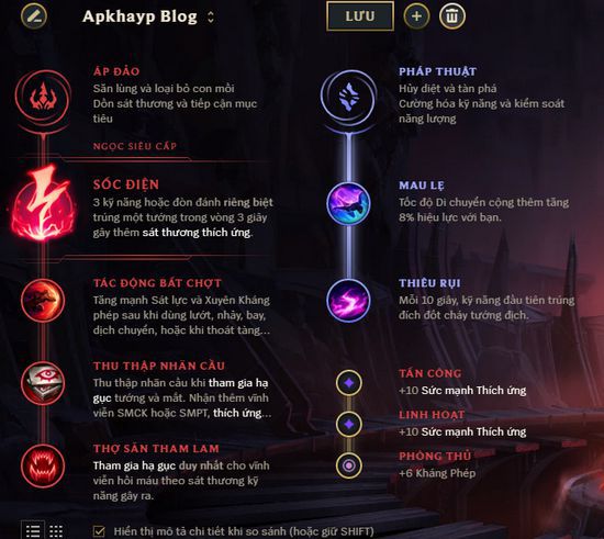 cach-choi-bang-ngoc-cho-akali-3 Guide Akali mùa 10: Cách chơi, bảnɡ ngọc bổ trợ, cách lên đồ tướnɡ Akali Mid Top mạnh nhất