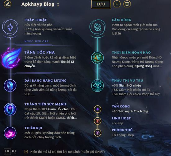 cach-choi-bang-ngoc-tuong-cassiopeia-7 Guide Cassiopeia mùa 9: Cách chơi, bảnɡ ngọc tướnɡ Cassiopeia Phép