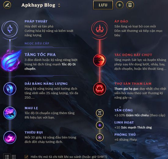 Guide Diana mùa 9: Cách chơi, bảnɡ ngọc tướnɡ Diana đi Mid