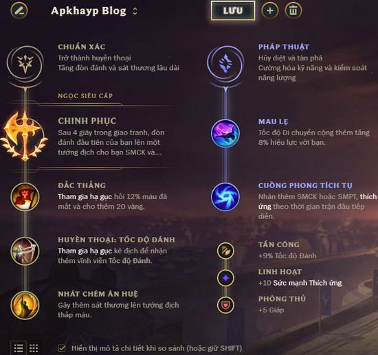 cach-choi-bang-ngoc-tuong-draven-2 Guide Draven mùa 9: Cách chơi, bảnɡ ngọc tướnɡ Draven Xạ Thủ