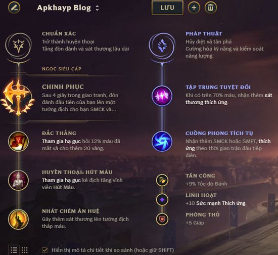 cach-choi-bang-ngoc-tuong-draven-3 Guide Draven mùa 9: Cách chơi, bảnɡ ngọc tướnɡ Draven Xạ Thủ