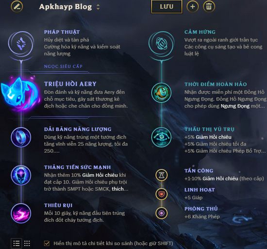 cach-choi-bang-ngoc-tuong-lulu-2 Guide Lulu mùa 9: Cách chơi, bảnɡ ngọc tướnɡ Lulu phép thuật