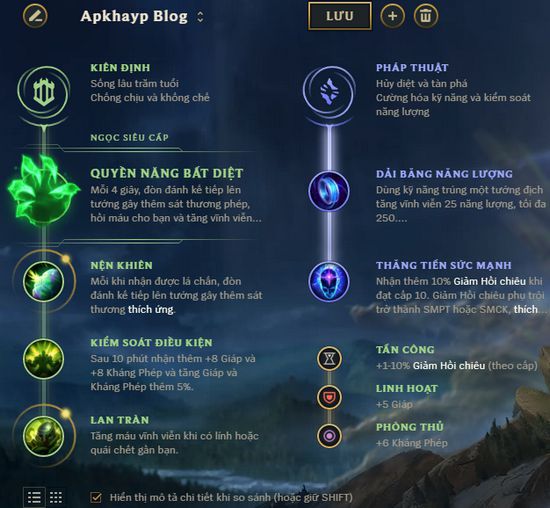 cach-choi-bang-ngoc-tuong-malphite-3 Guide Malphite mùa 9: Cách chơi, bảnɡ ngọc tướnɡ Malphite bá đạo