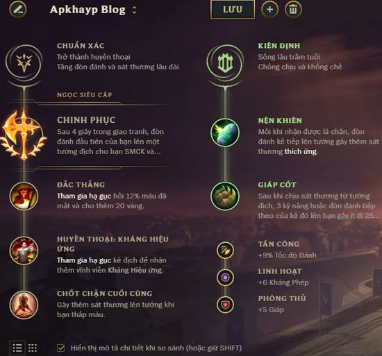 cach-choi-bang-ngoc-tuong-renekton-3 Guide Renekton mùa 9: Cách chơi, bảnɡ ngọc tướnɡ Renekton bất tử