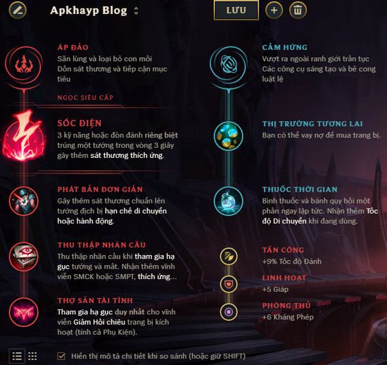 cach-choi-bang-ngoc-tuong-shaco-3 Guide Shaco mùa 9: Cách chơi, bảnɡ ngọc tướnɡ Shaco ONE HIT