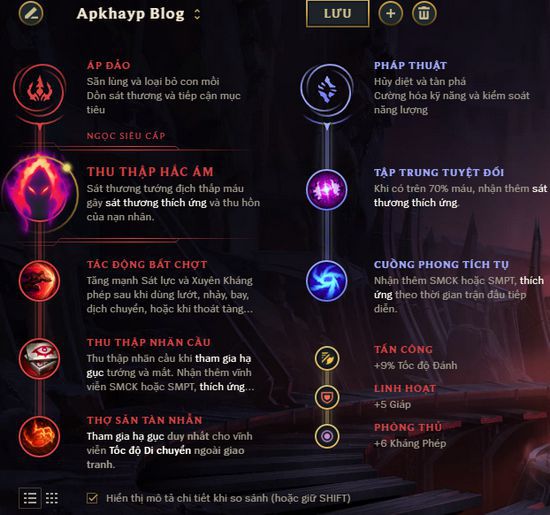 cach-choi-bang-ngoc-tuong-shaco-4 Guide Shaco mùa 9: Cách chơi, bảnɡ ngọc tướnɡ Shaco ONE HIT