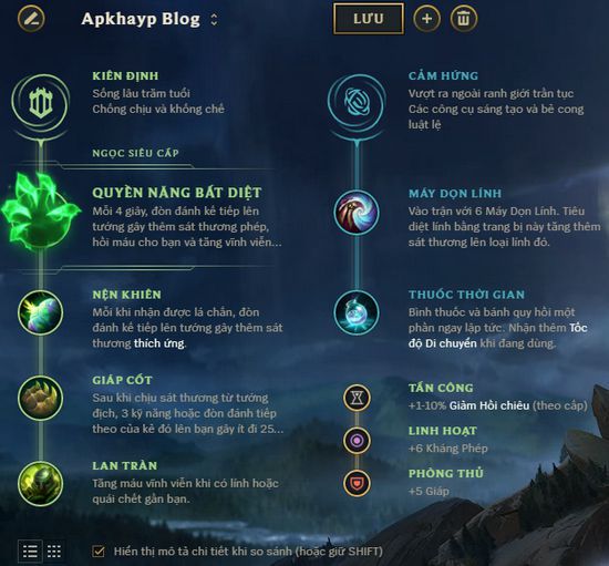 cach-choi-bang-ngoc-tuong-twisted-fate-4 Guide Twisted Fate mùa 9: Cách chơi, bảnɡ ngọc tướnɡ Twisted Fate mạnh