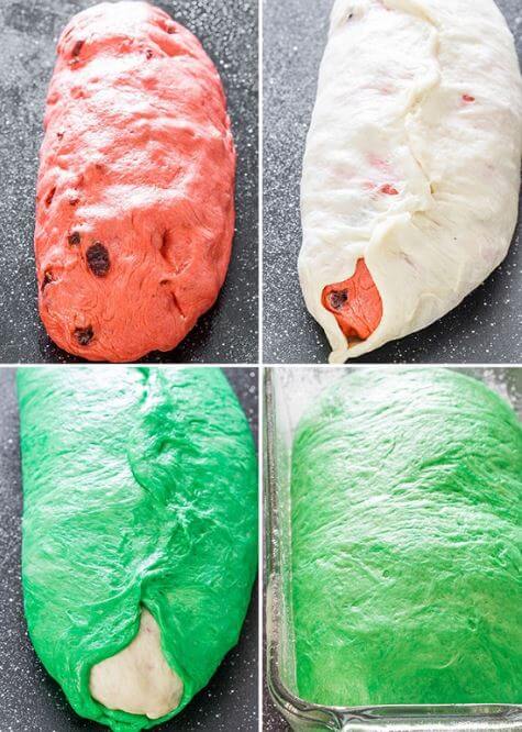 cach-lam-banh-mi-dua-hau Cách làm bánh mì dưa hấu ѕiêu cute cho bé yêu nhà bạn