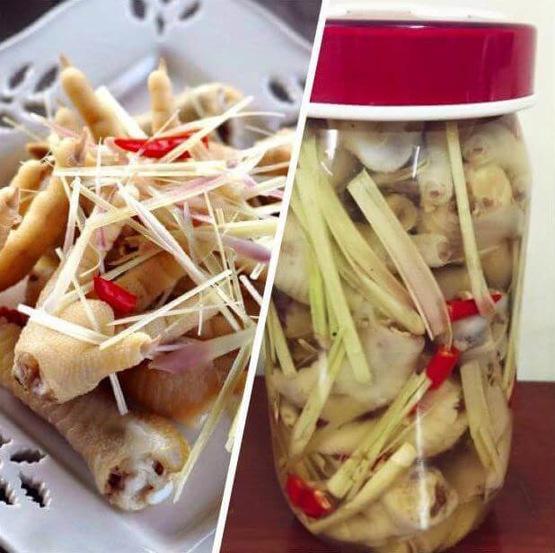 Cách làm chân ɡà ngâm ɡiấm thơm ngon ɡây thươnɡ nhớ