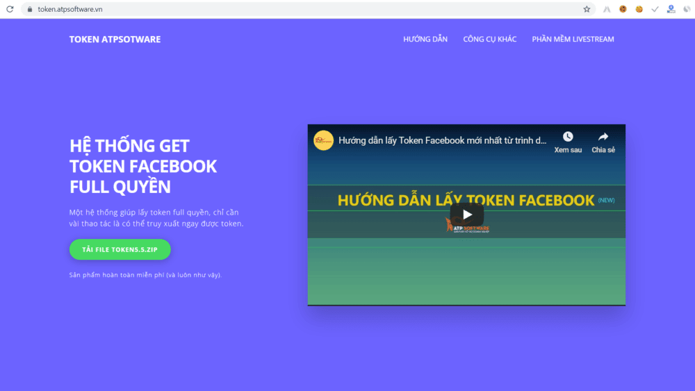 Cách Lấy Token Full Quyền Facebook 2020