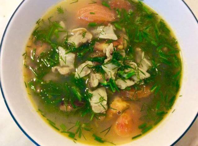 Cách nấu canh nghêu thì là thơm ngon, thanh mát