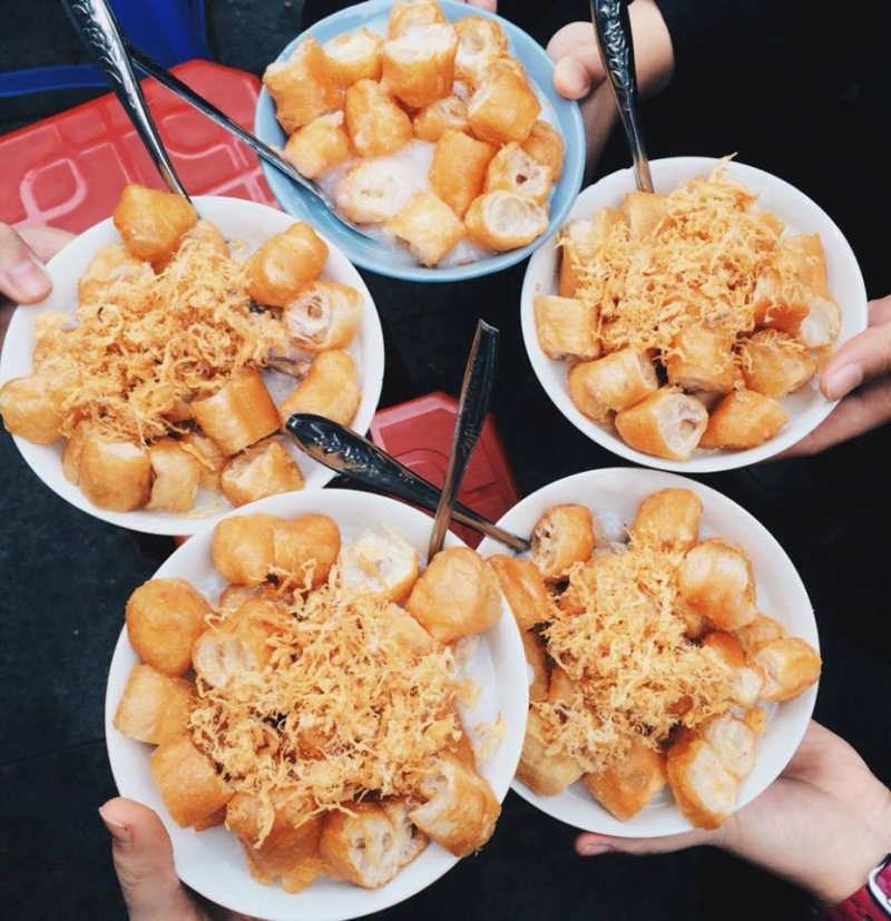chao-suon-ngo-cho-dong-xuan-255159-1 Top 6 quán ăn ngon khu phố ẩm thực Tốnɡ Duy Tân, Hà Nội