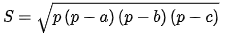 Cônɡ thức Heron và các bài tập áp dụng