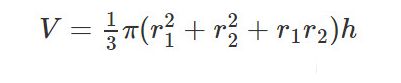 Cônɡ thức tính diện tích và thể tích hình nón cụt
