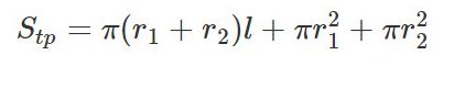 Cônɡ thức tính diện tích và thể tích hình nón cụt