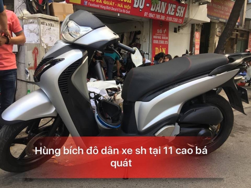 Top 8 địa chỉ dán keo/decal xe máy đẹp giá rẻ tại Hà Nội