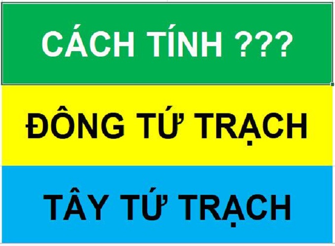 Tây tứ trạch và Đông tứ trạch là gì? Gồm những hướng nào – cách tính.