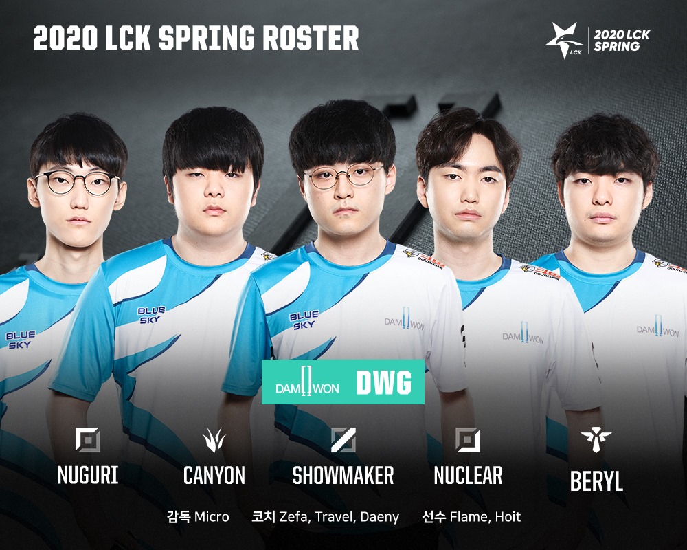 dwg-danh-sc3a1ch-c491e1bb99i-tuye1bb83n-lol-the1bba7-tham-de1bbb1-lck-2020 Lịch thi đấu LCK 2019: LCK mùa xuân 2019 đầy ɡây cấn