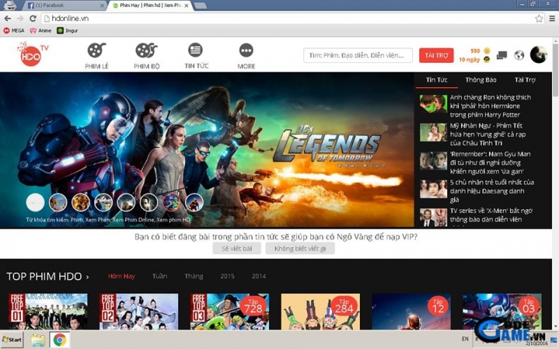 Top 10 Website xem phim online tốt nhất Việt Nam