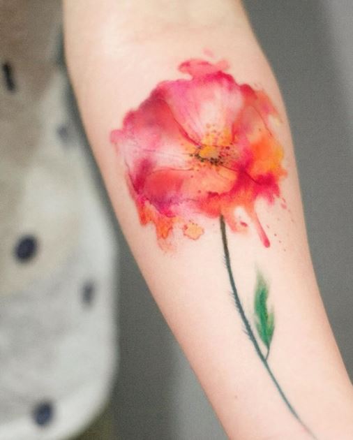 hinh-xam-bong-anh-tuc-cho-nu 1000+ Hình Xăm Hoa Đẹp Cho Cả Nam Và Nữ (Phần 2)