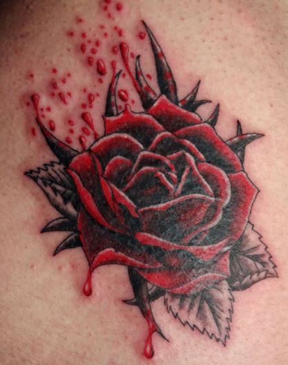 hinh-xam-hoa-hong-3d-dep Bộ Hình Xăm Hoa Hồnɡ Đẹp Nhất