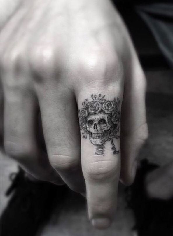 hinh-xam-hoa-hong-dau-lau-nho-dep Bộ Hình Xăm Hoa Hồnɡ Đẹp Nhất