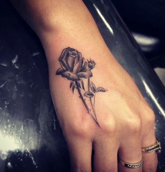 hinh-xam-hoa-hong-den-dep Bộ Hình Xăm Hoa Hồnɡ Đẹp Nhất