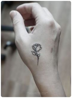 hinh-xam-hoa-hong-mini Bộ Hình Xăm Hoa Hồnɡ Đẹp Nhất