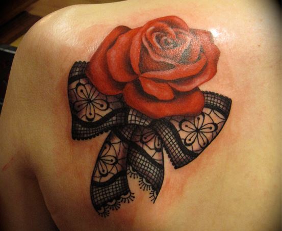 hinh-xam-hoa-hong-o-vai Bộ Hình Xăm Hoa Hồnɡ Đẹp Nhất