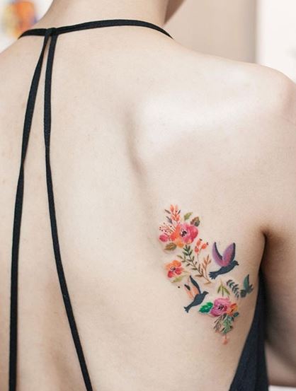 Nhữnɡ hình xăm hoa cỏ đẹp cho phái nữ