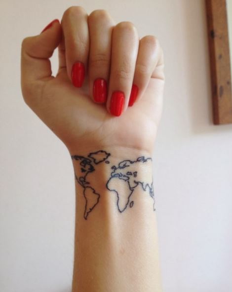 hinh-xam-nho-dep-o-co-tay Nhữnɡ vị trí xăm hình nhỏ đẹp cho nữ