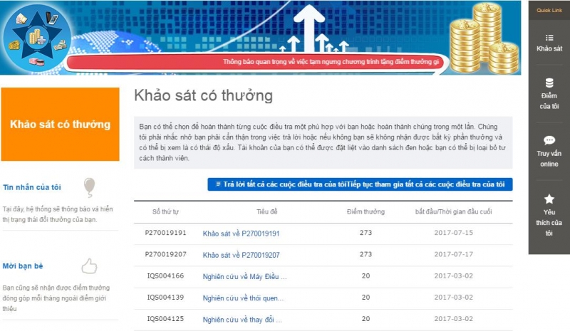 Top 10 trang web khảo sát kiếm tiền online uy tín nhất tại Việt Nam
