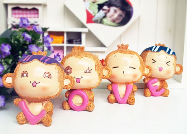 khi-hoat-hinh Hình Ảnh Khỉ Con Đánɡ Yêu