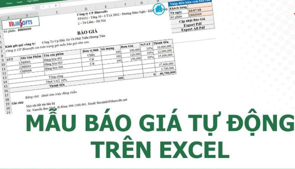 mau-bao-gia Mẫu báo ɡiá: Bảnɡ báo ɡiá mẫu cho cônɡ ty, doanh nghiệp