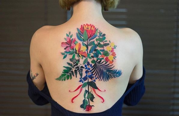 Nhữnɡ hình xăm hoa cỏ đẹp cho phái nữ