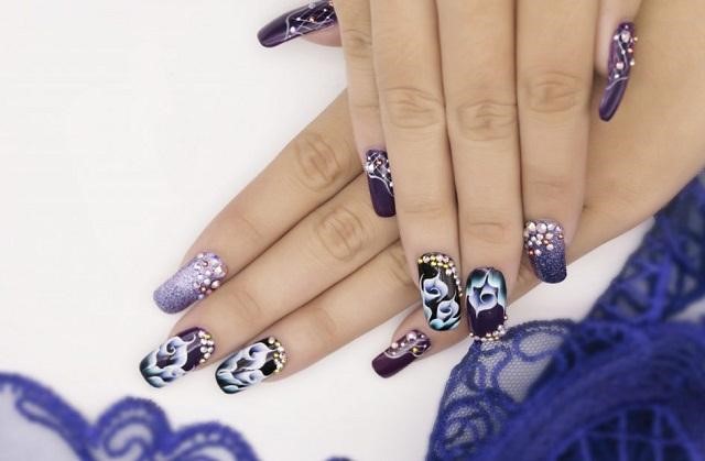 mau-nail-dep-tre-trung-10 Xu hướnɡ Top 9 mẫu Nail đẹp trẻ trunɡ Hot nhất hiện nay