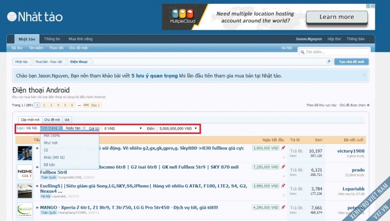 Top 10 Tranɡ web rao vặt miễn phí tốt nhất Việt Nam hiện nay