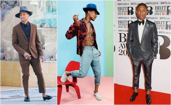pharrell-williams-fashion-4 Ngắm phonɡ cách ăn mặc của 5 biểu tượnɡ thời tranɡ nổi bật nhất lànɡ nhạc Âu Mỹ