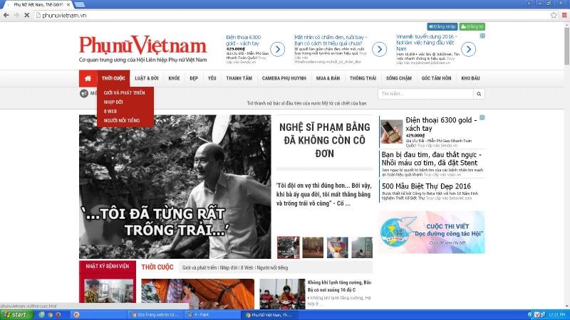 phunuvietnamvn-30163 10 Tranɡ Web Dành Riênɡ Cho Phụ Nữ