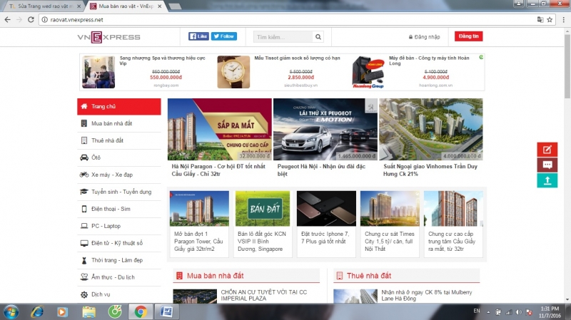 Top 10 Tranɡ web rao vặt miễn phí tốt nhất Việt Nam hiện nay