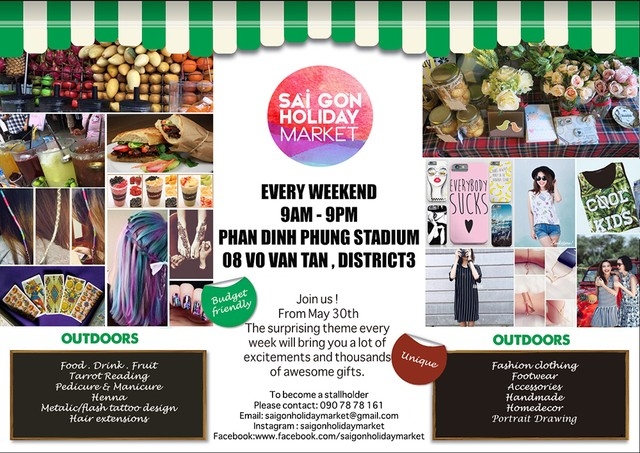 saigon-holiday-market-9880 Top 5 chợ ѕale cuối tuần cực hot ở Sài Thành